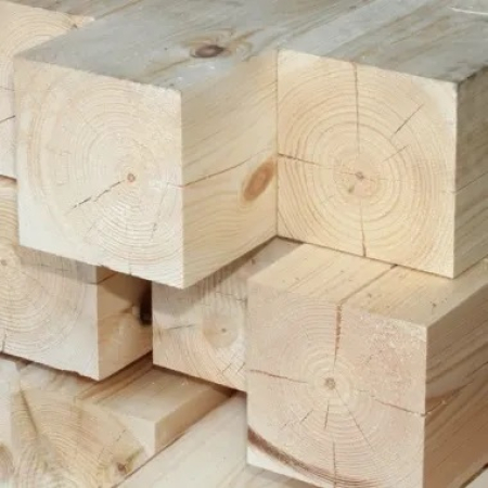 Beam 100х100х6000 mm Pine/spruce grade 1-3
